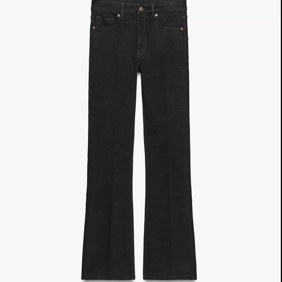Zara Denim - NWT ZARA THE HIGH RISE BOOTCUT IN ANTIQUE BLACK